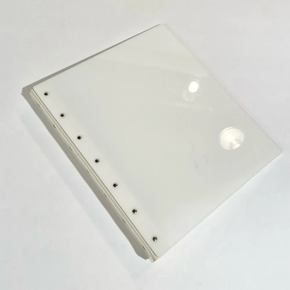 Case envy modern acrylic three ring binder